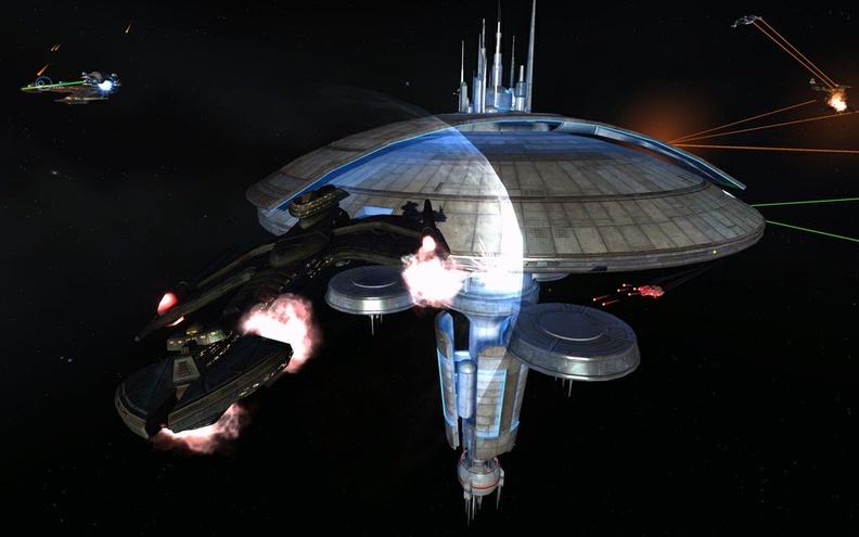 Star Trek Online - Federation - Starbase Fleet Action